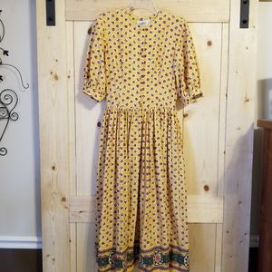 S.G. Gilbert Vintage Cottage Core Dress Vintage 80